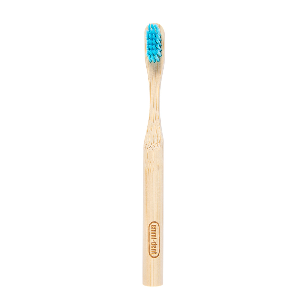 Brosse à dents en bambou pour enfants Bleu Couleur: Bleu