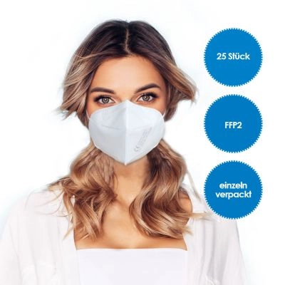 Masque de protection respiratoire FFP2 25 pièces